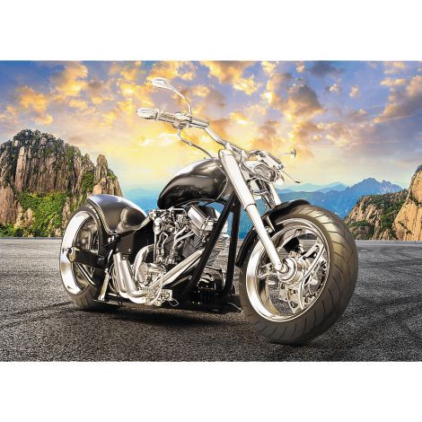 Puzzle Trefl 500el Czarny motocykl - 2